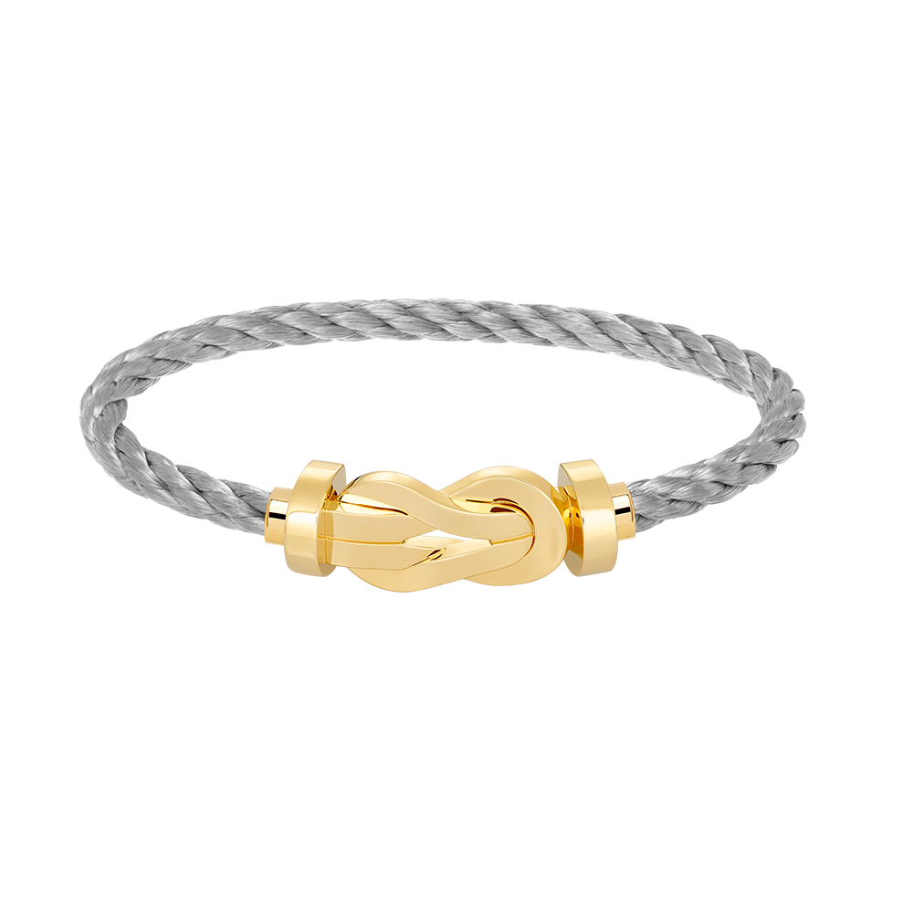 [⭐Aura]CHANCE LARGE 8 FIGURE BUCKLE NO DIAMOND BRACELET GOLD
