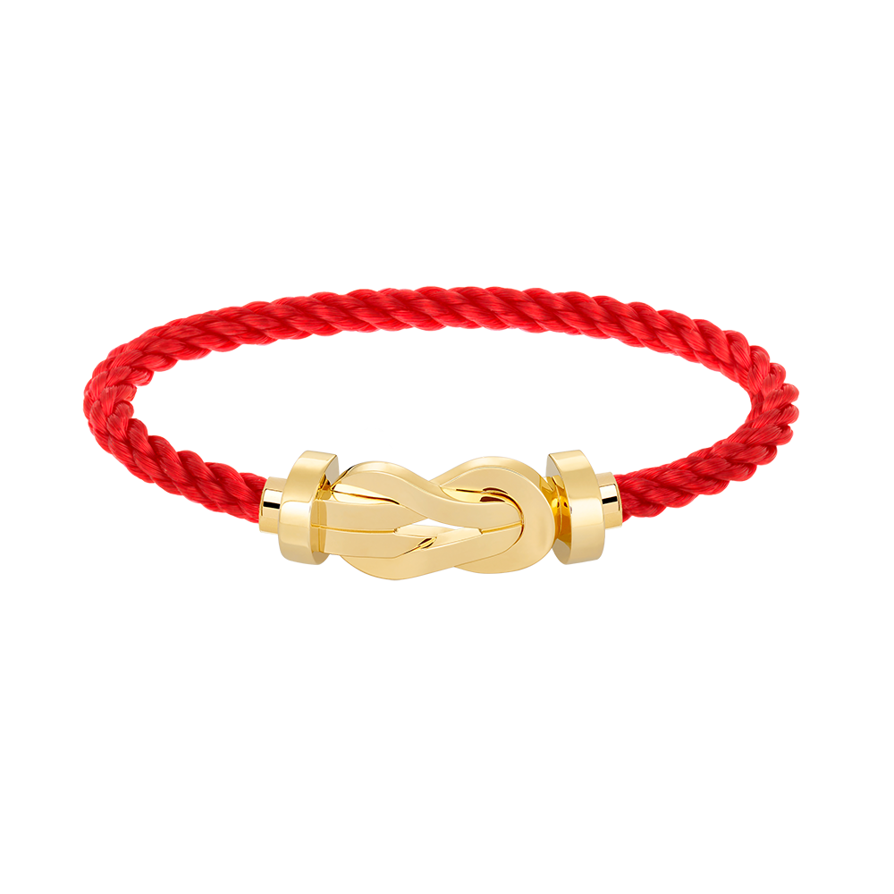 [⭐Aura]CHANCE LARGE 8 FIGURE BUCKLE NO DIAMOND BRACELET GOLD
