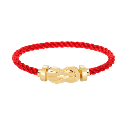 [⭐Aura]CHANCE LARGE 8 FIGURE BUCKLE NO DIAMOND BRACELET GOLD