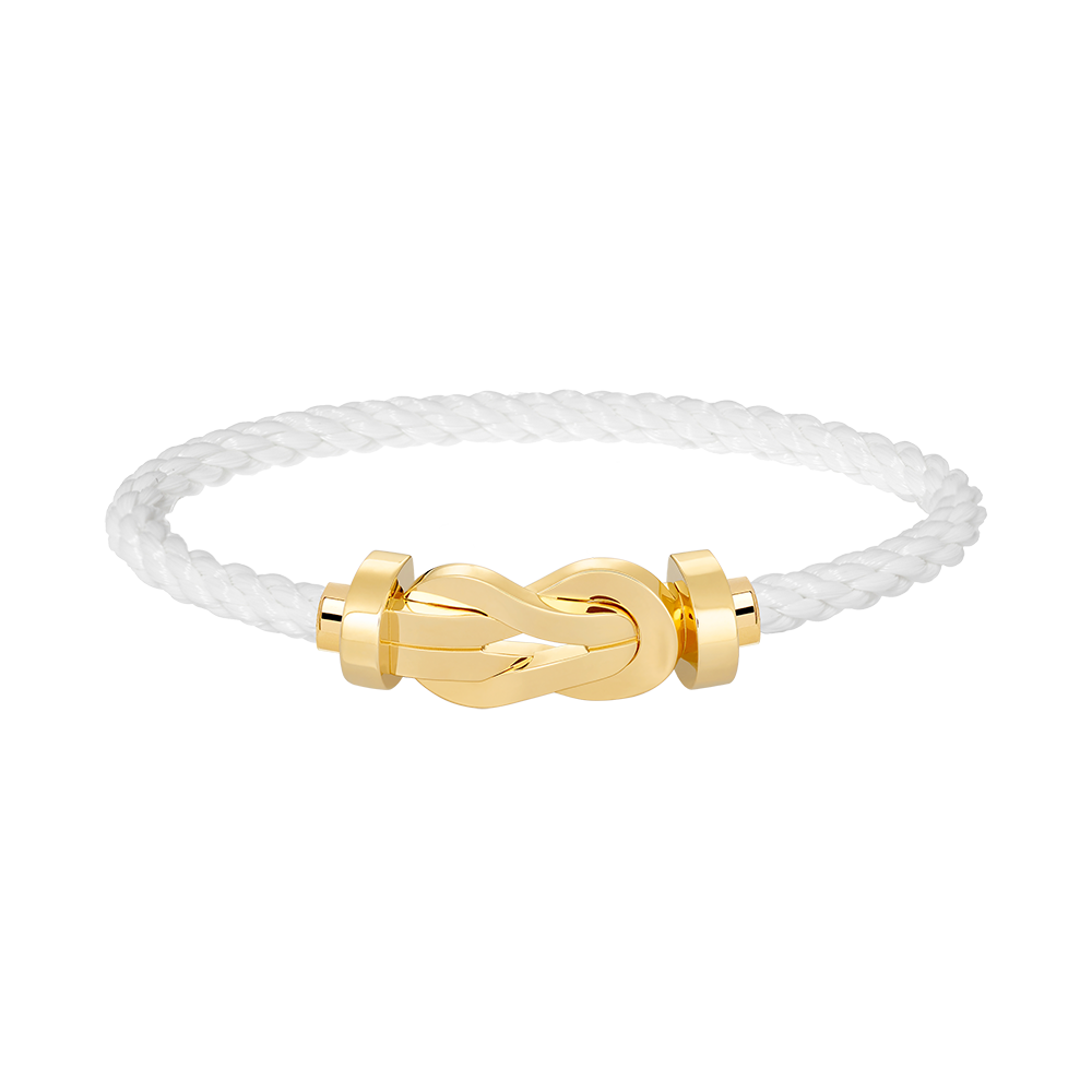 [⭐Aura]CHANCE LARGE 8 FIGURE BUCKLE NO DIAMOND BRACELET GOLD