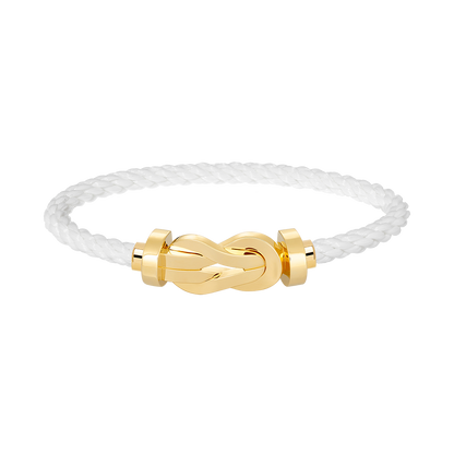 [⭐Aura]CHANCE LARGE 8 FIGURE BUCKLE NO DIAMOND BRACELET GOLD