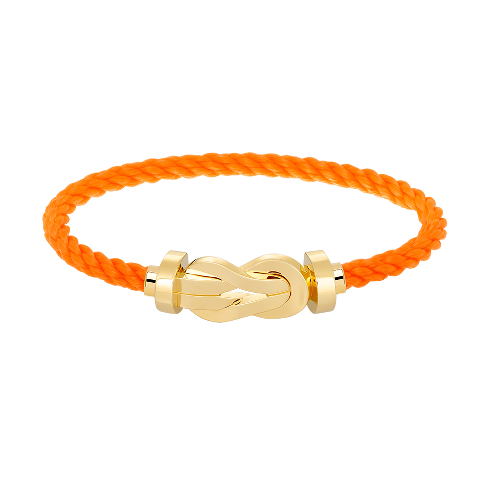 [⭐Aura]CHANCE LARGE 8 FIGURE BUCKLE NO DIAMOND BRACELET GOLD