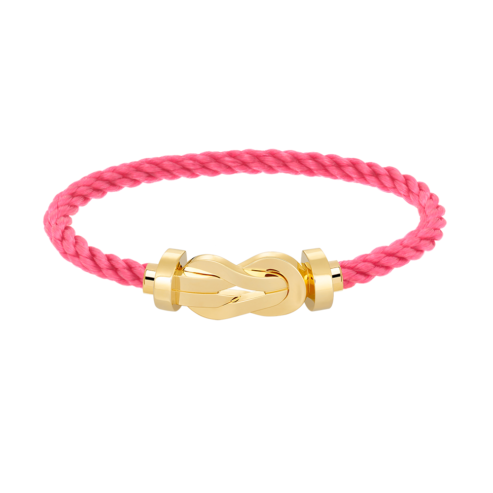 [⭐Aura]CHANCE LARGE 8 FIGURE BUCKLE NO DIAMOND BRACELET GOLD