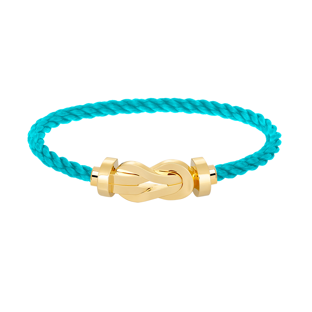 [⭐Aura]CHANCE LARGE 8 FIGURE BUCKLE NO DIAMOND BRACELET GOLD