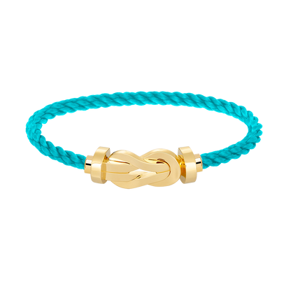 [⭐Aura]CHANCE LARGE 8 FIGURE BUCKLE NO DIAMOND BRACELET GOLD