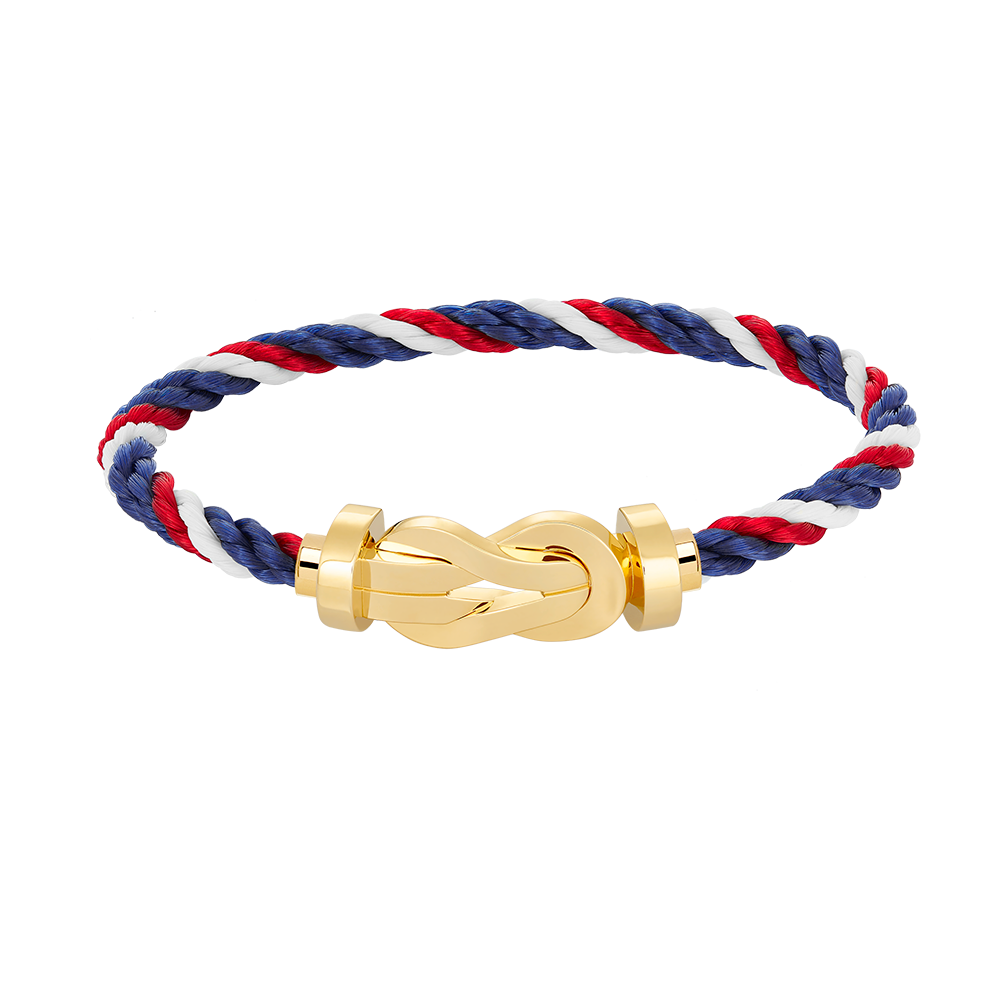 [⭐Aura]CHANCE LARGE 8 FIGURE BUCKLE NO DIAMOND BRACELET GOLD