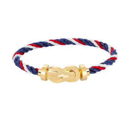 [⭐Aura]CHANCE LARGE 8 FIGURE BUCKLE NO DIAMOND BRACELET GOLD