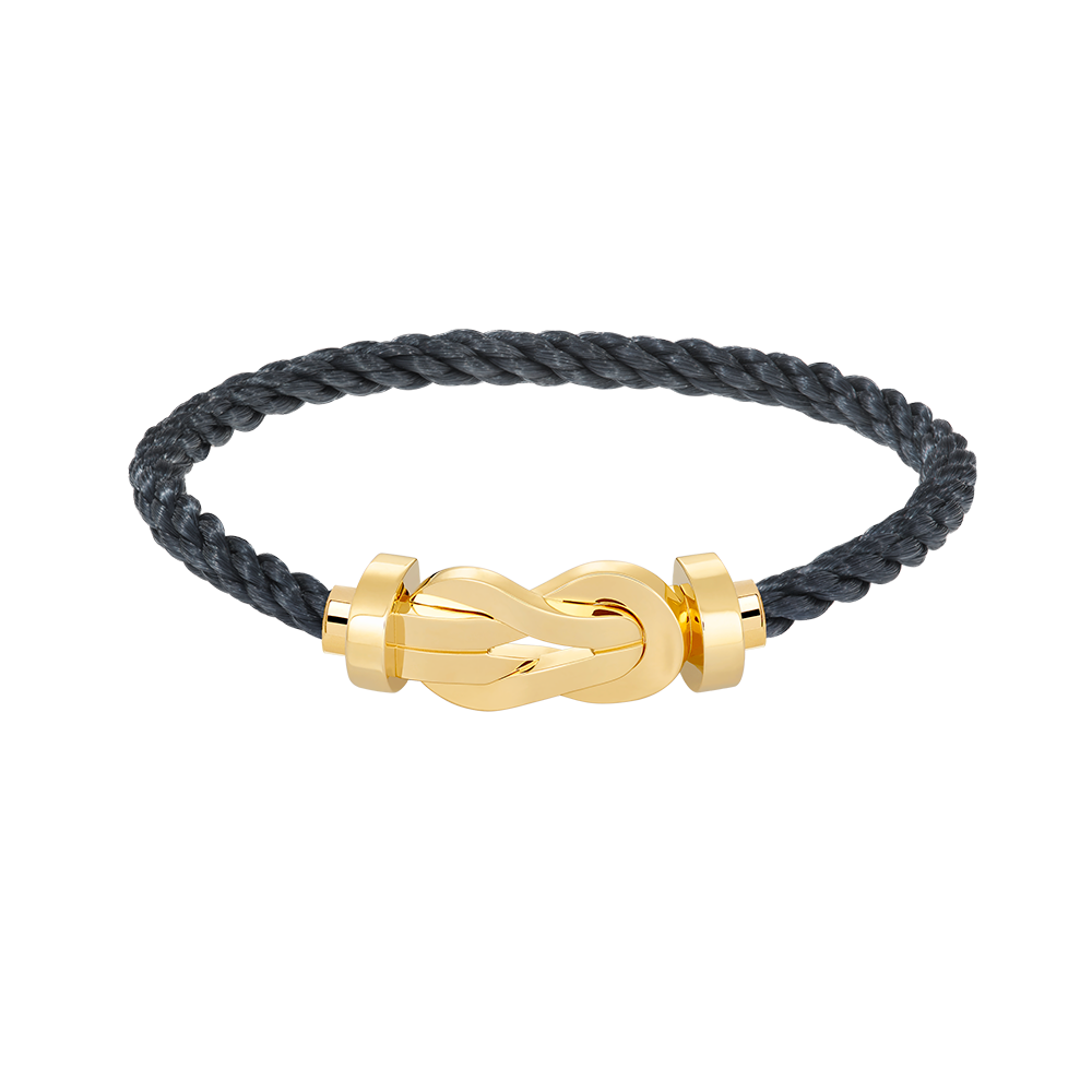 [⭐Aura]CHANCE LARGE 8 FIGURE BUCKLE NO DIAMOND BRACELET GOLD