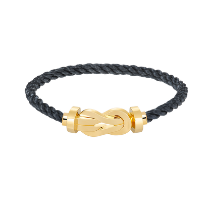 [⭐Aura]CHANCE LARGE 8 FIGURE BUCKLE NO DIAMOND BRACELET GOLD