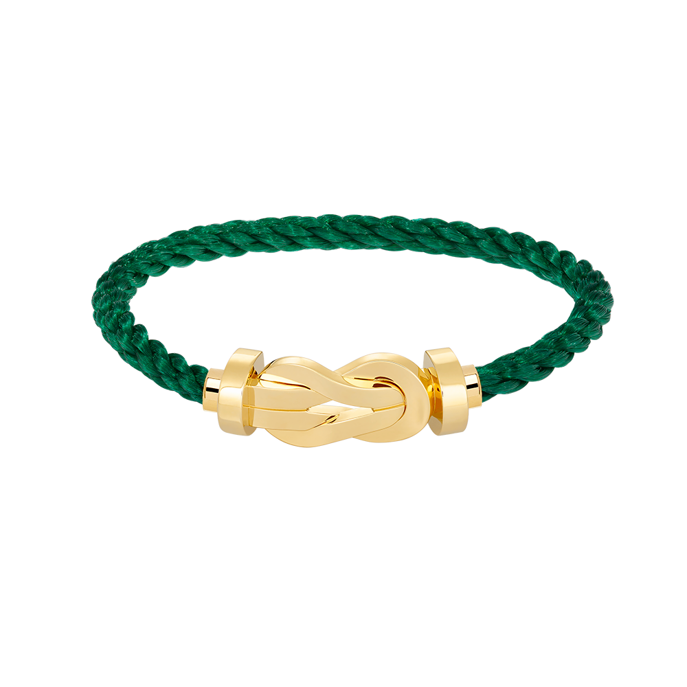 [⭐Aura]CHANCE LARGE 8 FIGURE BUCKLE NO DIAMOND BRACELET GOLD