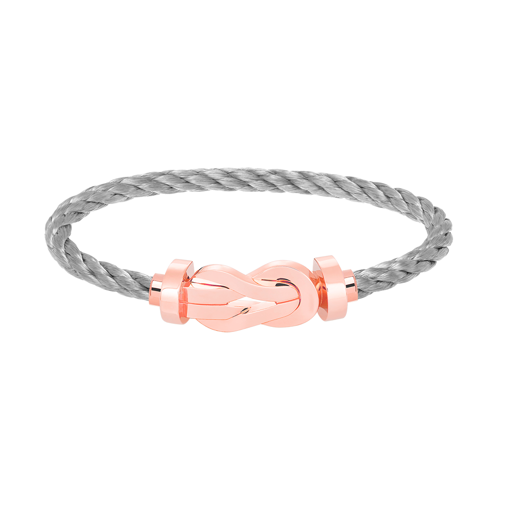 [⭐Aura]CHANCE LARGE 8 FIGURE BUCKLE NO DIAMOND BRACELET ROSE GOLD