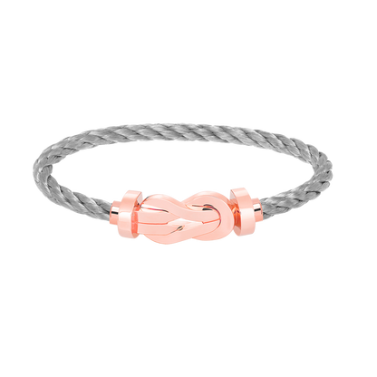 [⭐Aura]CHANCE LARGE 8 FIGURE BUCKLE NO DIAMOND BRACELET ROSE GOLD