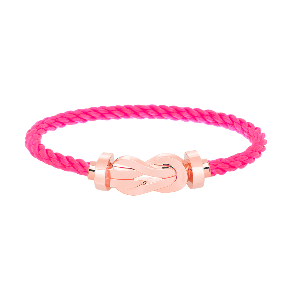 [⭐Aura]CHANCE LARGE 8 FIGURE BUCKLE NO DIAMOND BRACELET ROSE GOLD