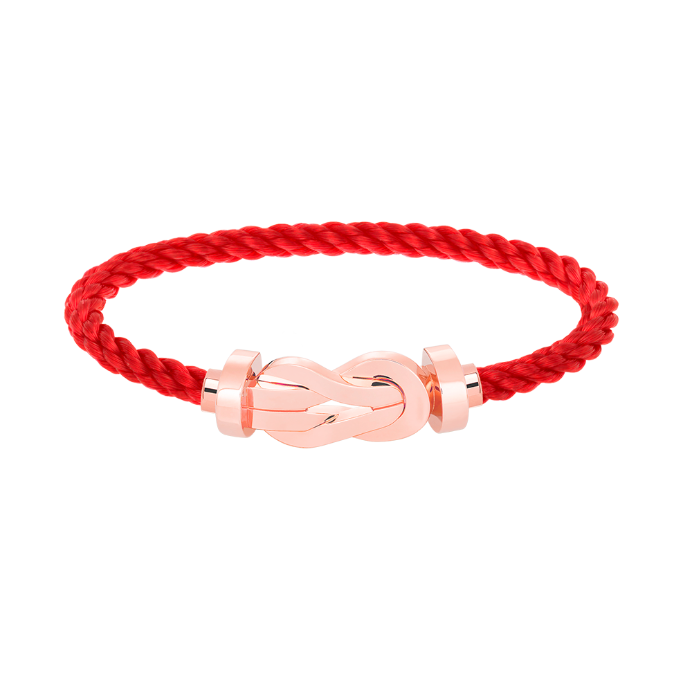 [⭐Aura]CHANCE LARGE 8 FIGURE BUCKLE NO DIAMOND BRACELET ROSE GOLD
