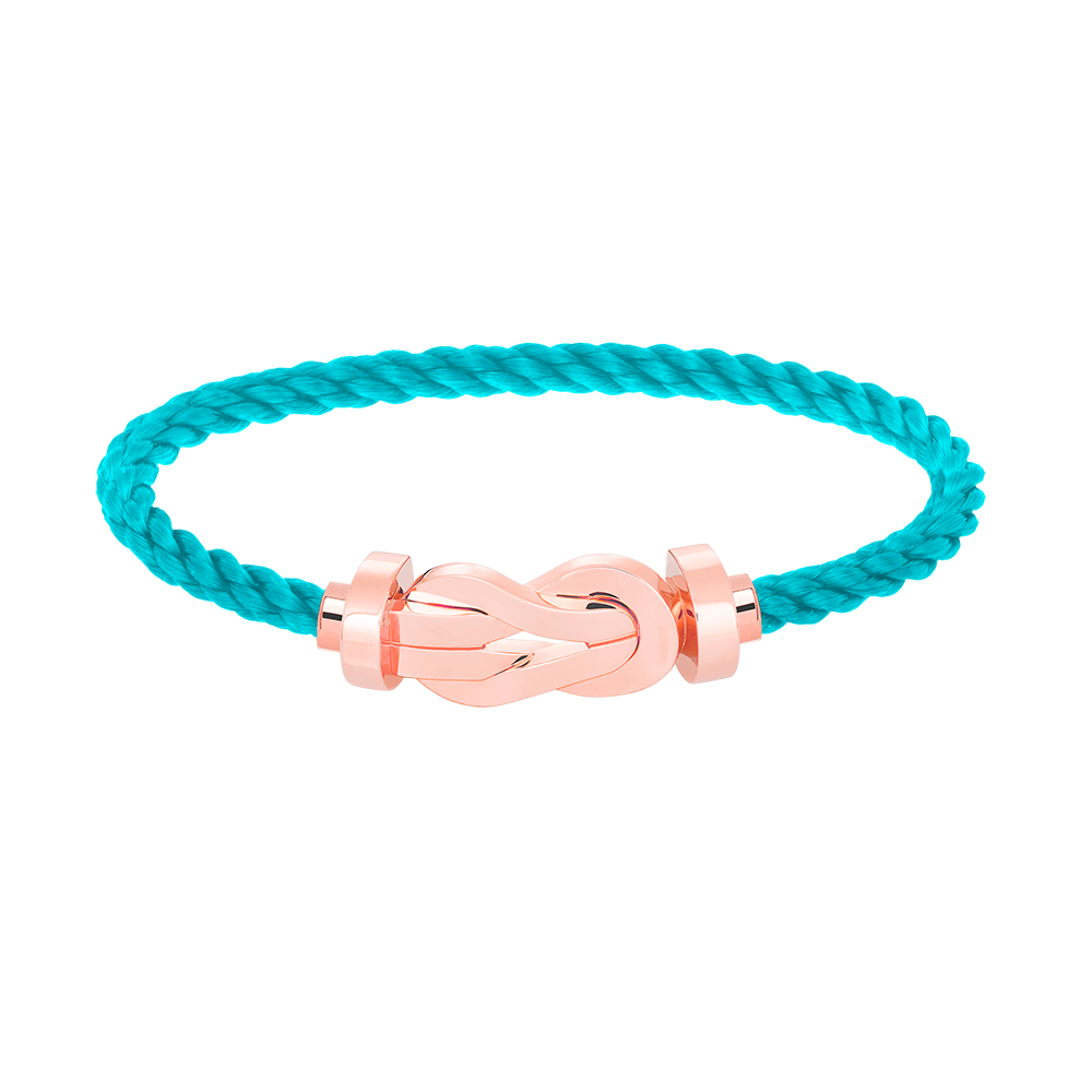 [⭐Aura]CHANCE LARGE 8 FIGURE BUCKLE NO DIAMOND BRACELET ROSE GOLD
