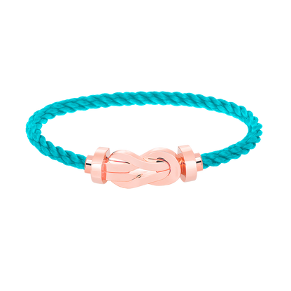 [⭐Aura]CHANCE LARGE 8 FIGURE BUCKLE NO DIAMOND BRACELET ROSE GOLD
