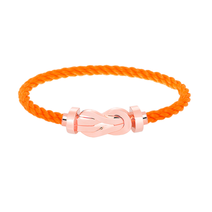 [⭐Aura]CHANCE LARGE 8 FIGURE BUCKLE NO DIAMOND BRACELET ROSE GOLD