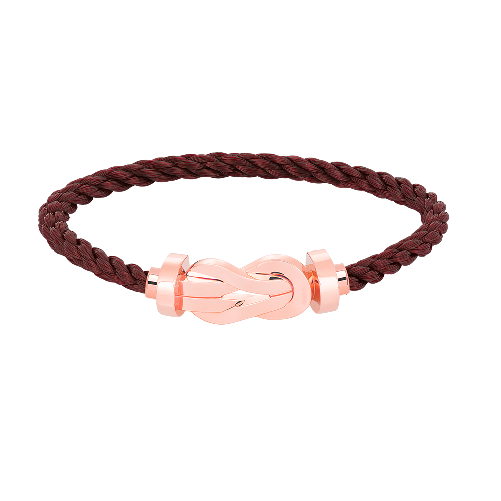 [⭐Aura]CHANCE LARGE 8 FIGURE BUCKLE NO DIAMOND BRACELET ROSE GOLD