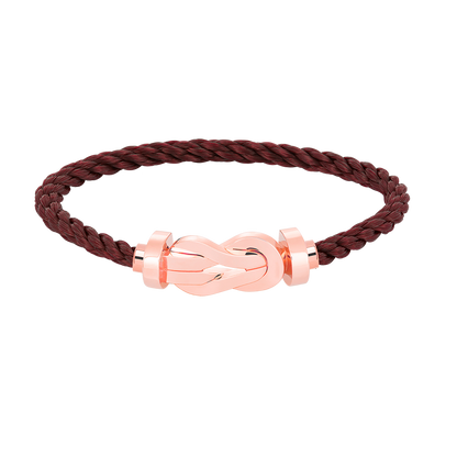 [⭐Aura]CHANCE LARGE 8 FIGURE BUCKLE NO DIAMOND BRACELET ROSE GOLD