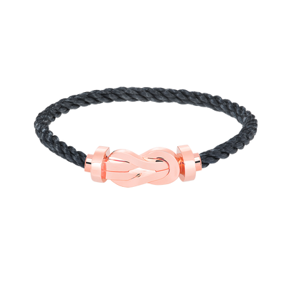 [⭐Aura]CHANCE LARGE 8 FIGURE BUCKLE NO DIAMOND BRACELET ROSE GOLD