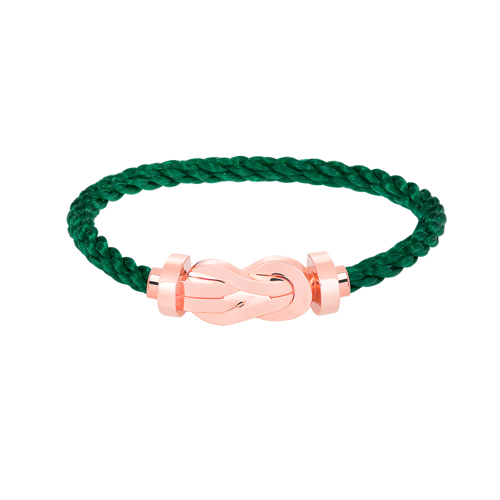 [⭐Aura]CHANCE LARGE 8 FIGURE BUCKLE NO DIAMOND BRACELET ROSE GOLD