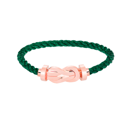 [⭐Aura]CHANCE LARGE 8 FIGURE BUCKLE NO DIAMOND BRACELET ROSE GOLD