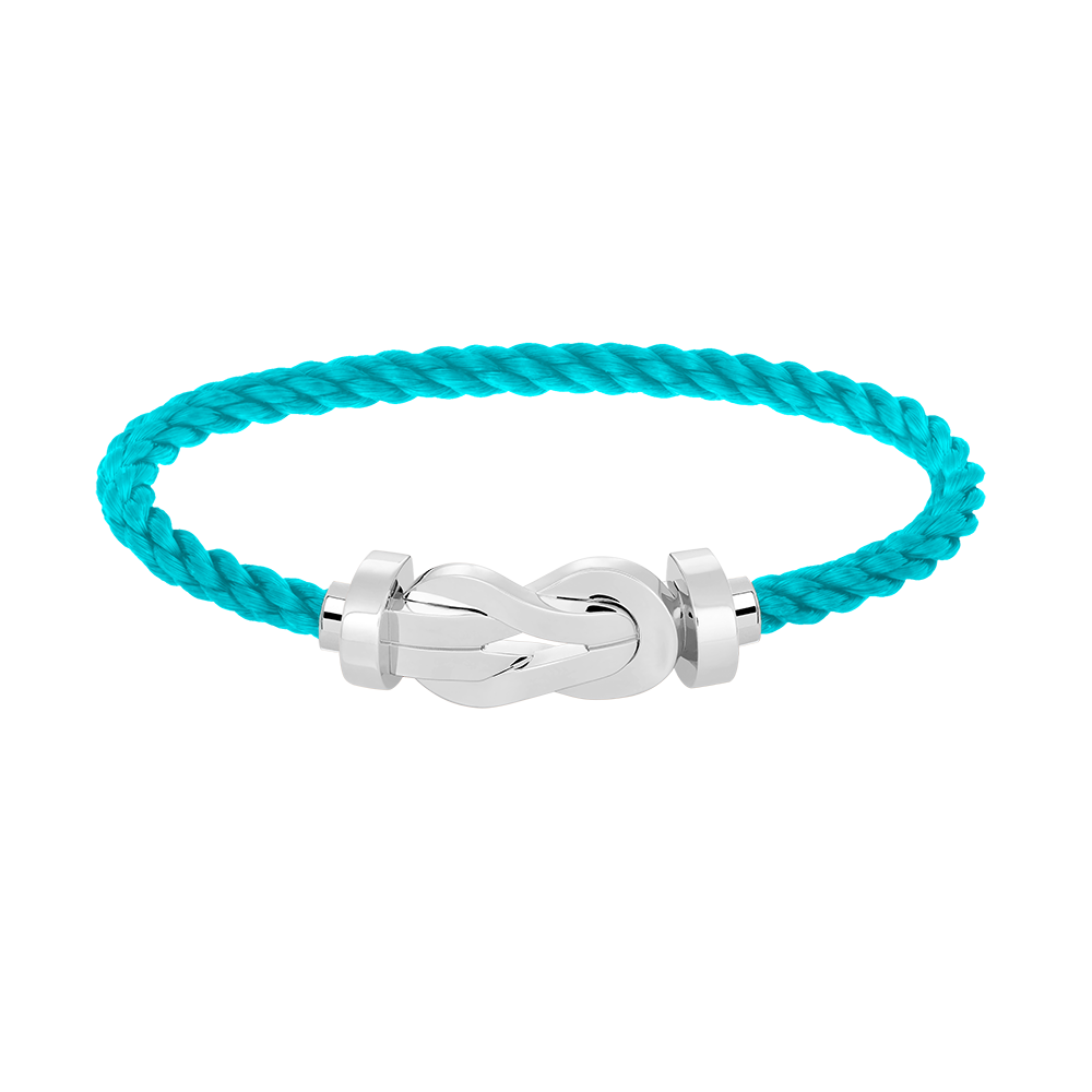 [⭐Aura]CHANCE LARGE 8 FIGURE BUCKLE NO DIAMOND BRACELET SILVER