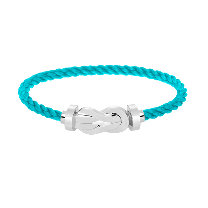 [⭐Aura]CHANCE LARGE 8 FIGURE BUCKLE NO DIAMOND BRACELET SILVER