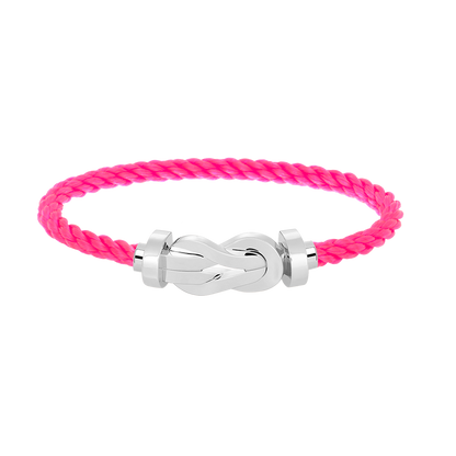 [⭐Aura]CHANCE LARGE 8 FIGURE BUCKLE NO DIAMOND BRACELET SILVER