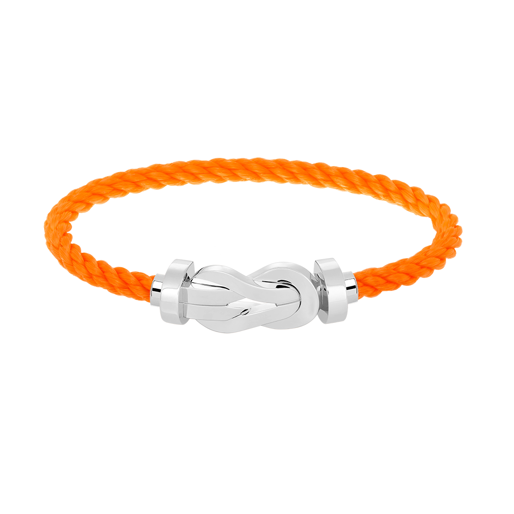 [⭐Aura]CHANCE LARGE 8 FIGURE BUCKLE NO DIAMOND BRACELET SILVER