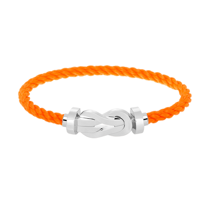 [⭐Aura]CHANCE LARGE 8 FIGURE BUCKLE NO DIAMOND BRACELET SILVER