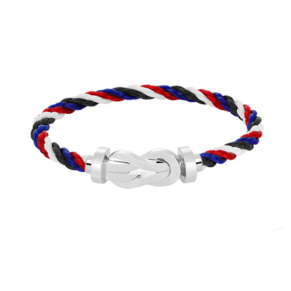 [⭐Aura]CHANCE LARGE 8 FIGURE BUCKLE NO DIAMOND BRACELET SILVER
