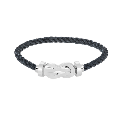 [⭐Aura]CHANCE LARGE 8 FIGURE BUCKLE NO DIAMOND BRACELET SILVER