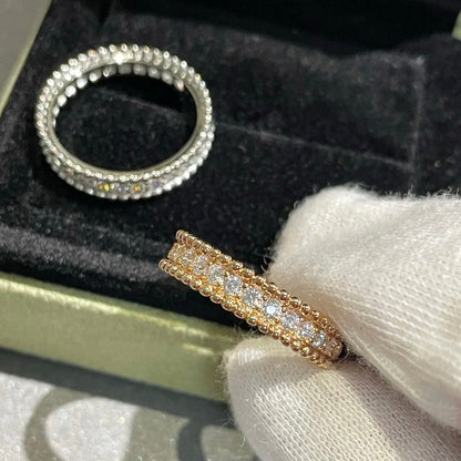 [⭐Aura]PERLEE DIAMOND ROSE GOLD RING