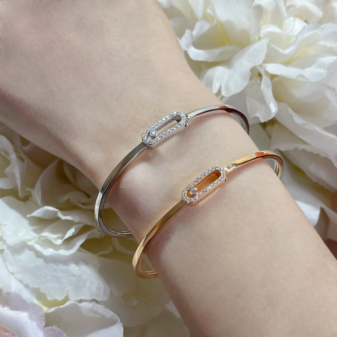 [⭐Aura]Move Uno pavé flex bangle medium