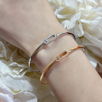 [⭐Aura]Move Uno pavé flex bangle medium
