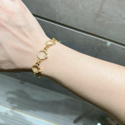 [⭐Aura Jewelry] LOVE&JUSTE BRACELET DIAMONDS