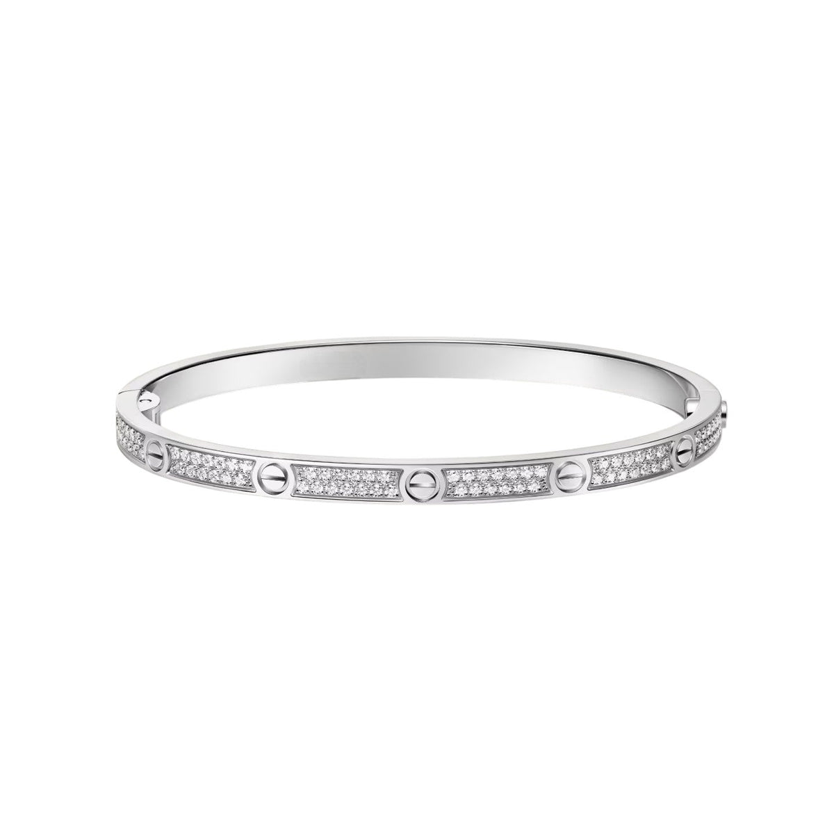 [⭐Aura]LOVE BRACELET 3.65MM DIAMOND-PAVED