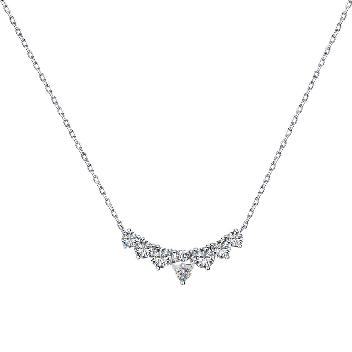 [Aura Jewelry]Dainty Colorful Heart Necklace