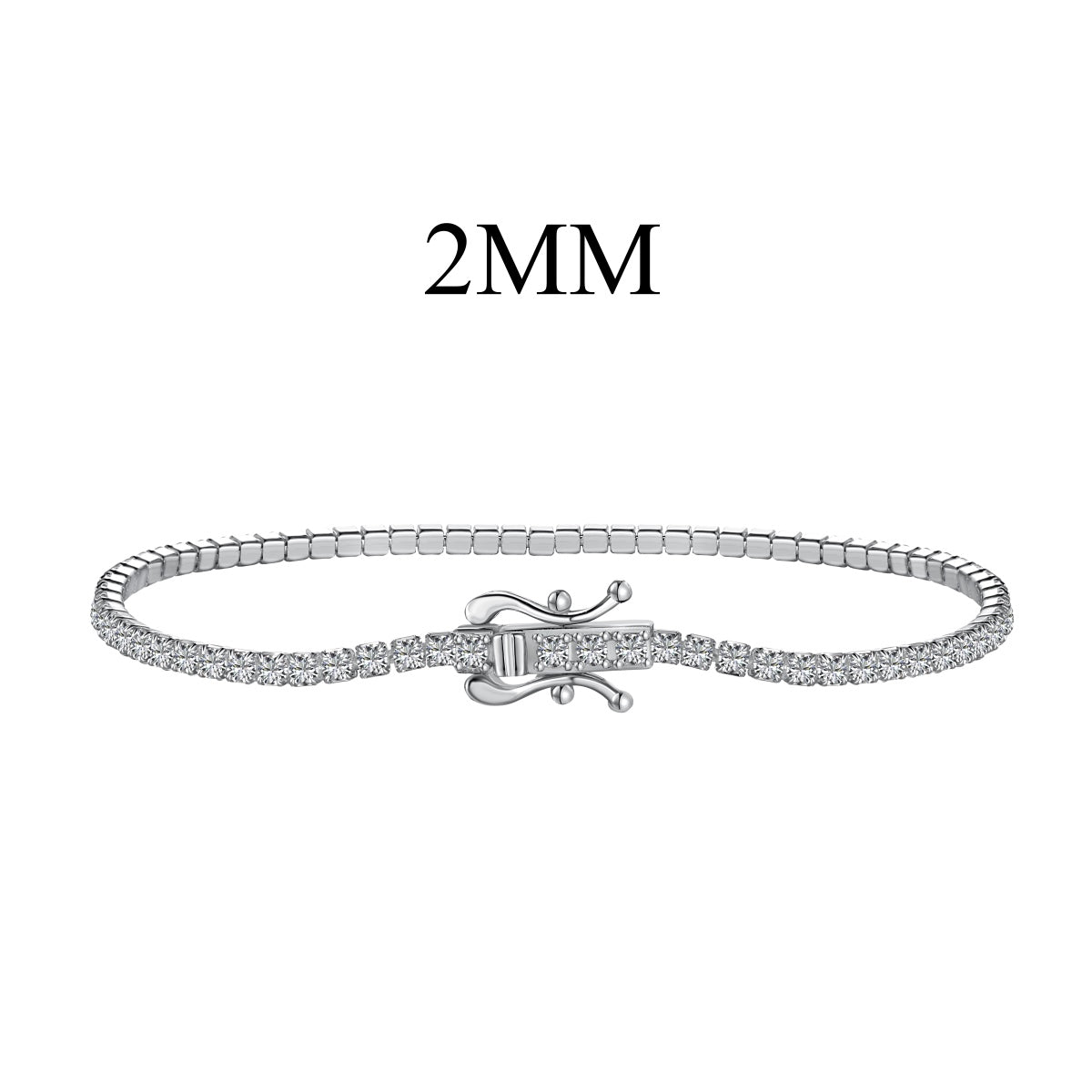[Aura Jewelry]Radiant Colorful Round Cut Party Bracelet