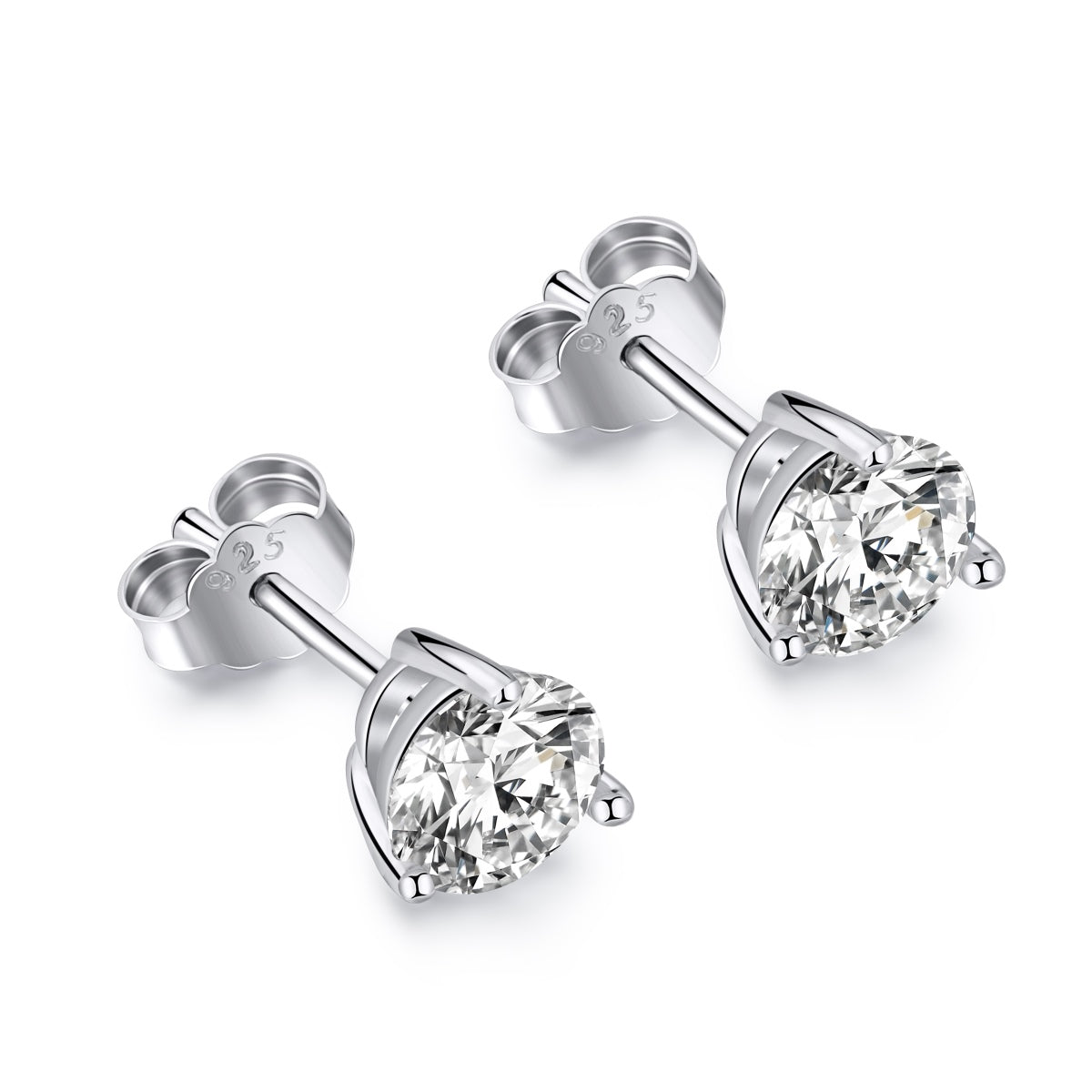 [Aura Jewelry]Dainty Round Shape Earrings