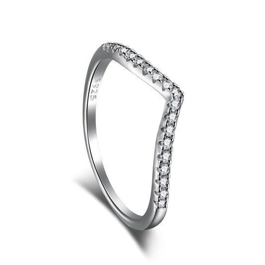 [Aura Jewelry]Elaborate Tennis Band Ring
