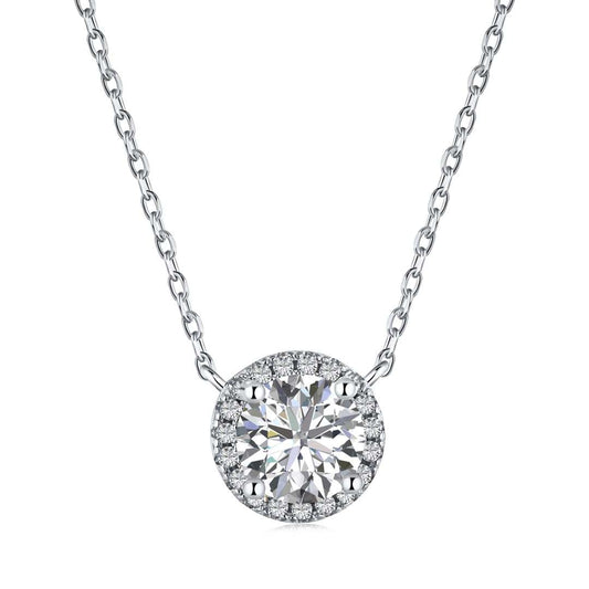 [Aura Jewelry]Luxurious Round Cut Necklace