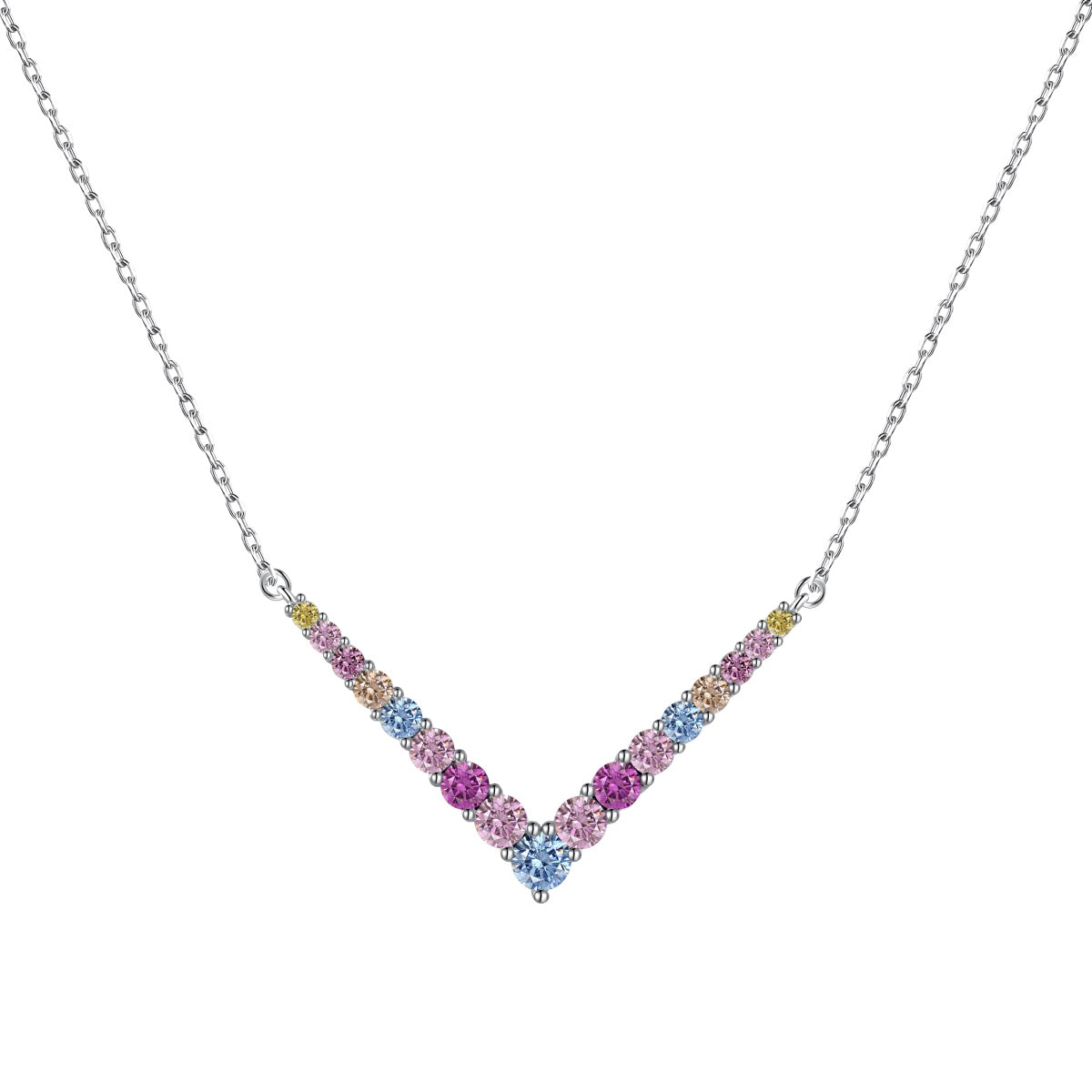 [Aura Jewelry]Ornate Round Cut Necklace