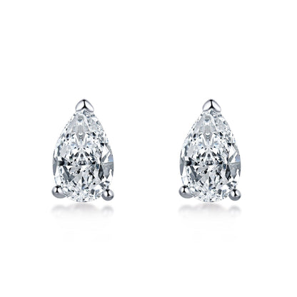 [Aura Jewelry]Ornate Water Drop Shape Earrings