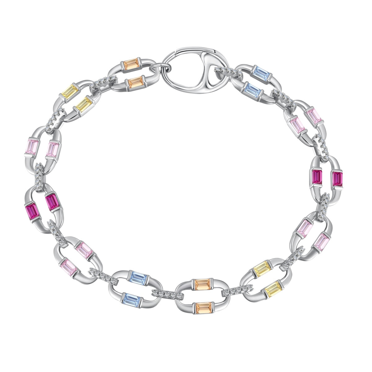 [Aura Jewelry]Dazzling Colorful Daily Bracelet