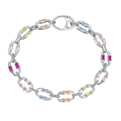 [Aura Jewelry]Dazzling Colorful Daily Bracelet