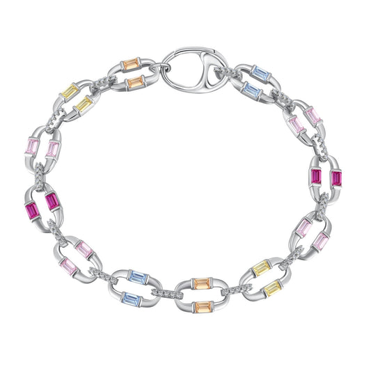 [Aura Jewelry]Dazzling Colorful Daily Bracelet
