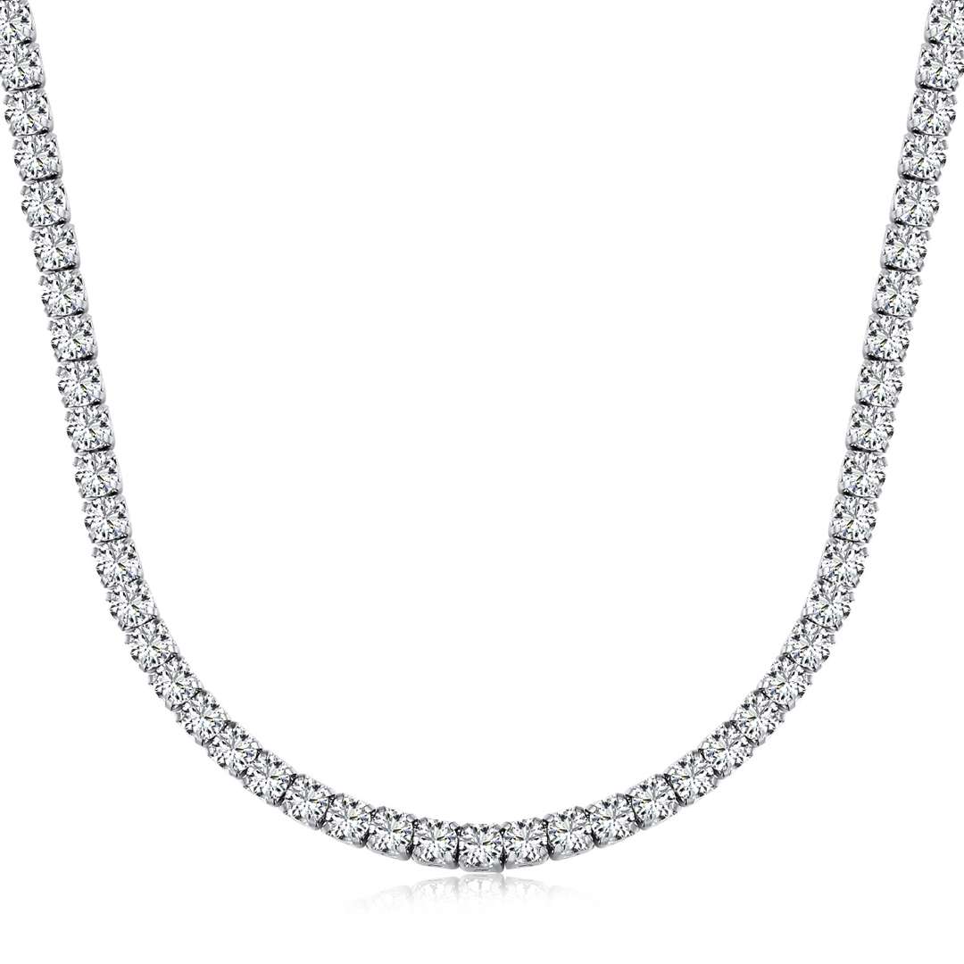 [Aura Jewelry]Elegant Tennis Chain Necklace