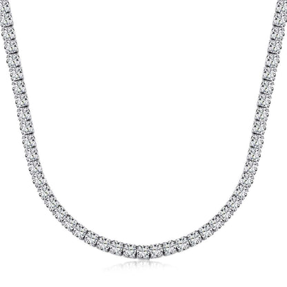 [Aura Jewelry]Elegant Tennis Chain Necklace